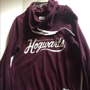 Harry Potter Hogwarts Cowl Neck Sweatshirt